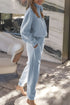 'Mira' Long Sleeve Top and Joggers Set - Celes Fashion